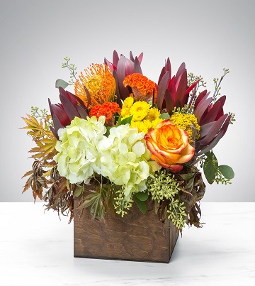 Autumn Happiness Bouquet - Click Image to Close